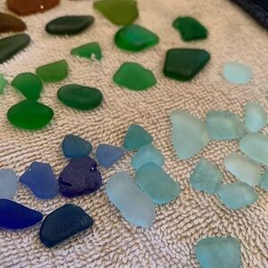 colored seaglass